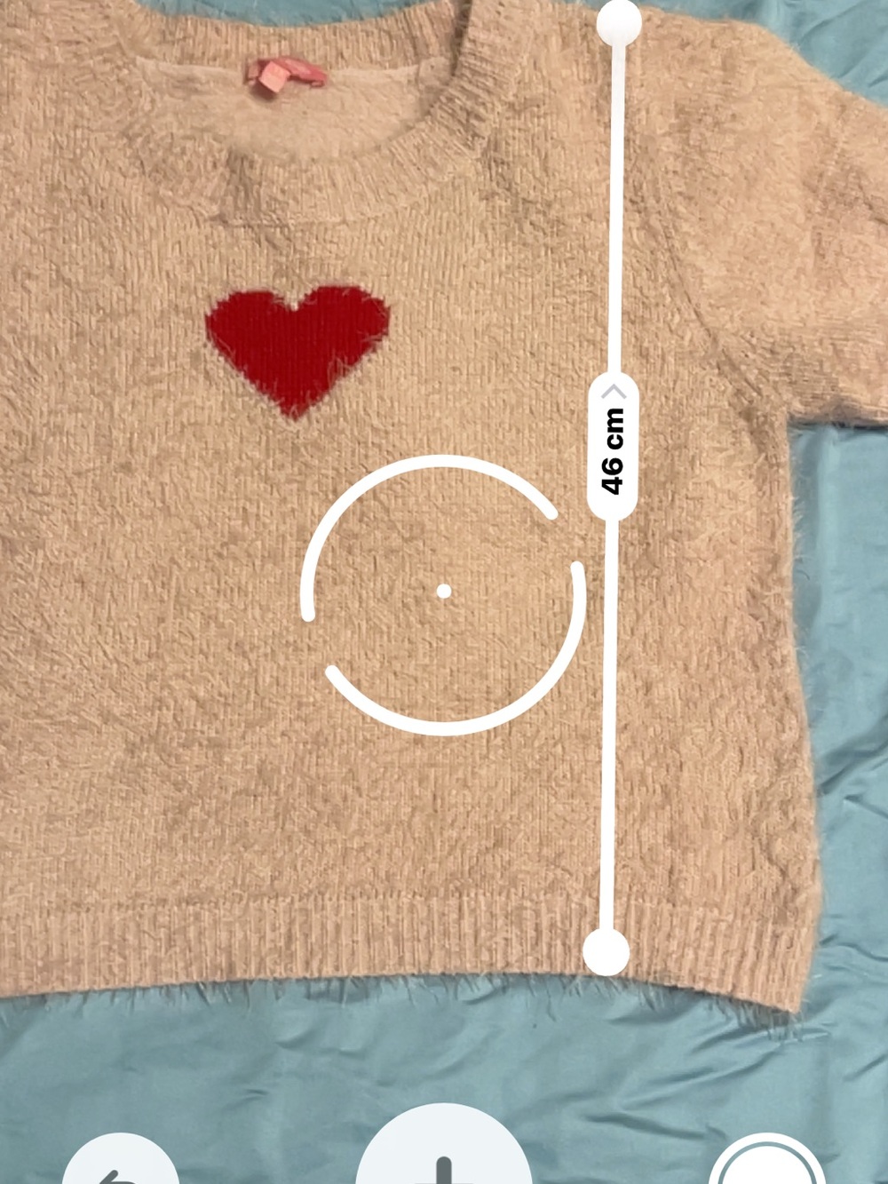Sugar Thrillz Pink Fuzzy Cropped Sweater - Picture 7 of 8